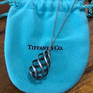 Tiffany & Co. spiral necklace